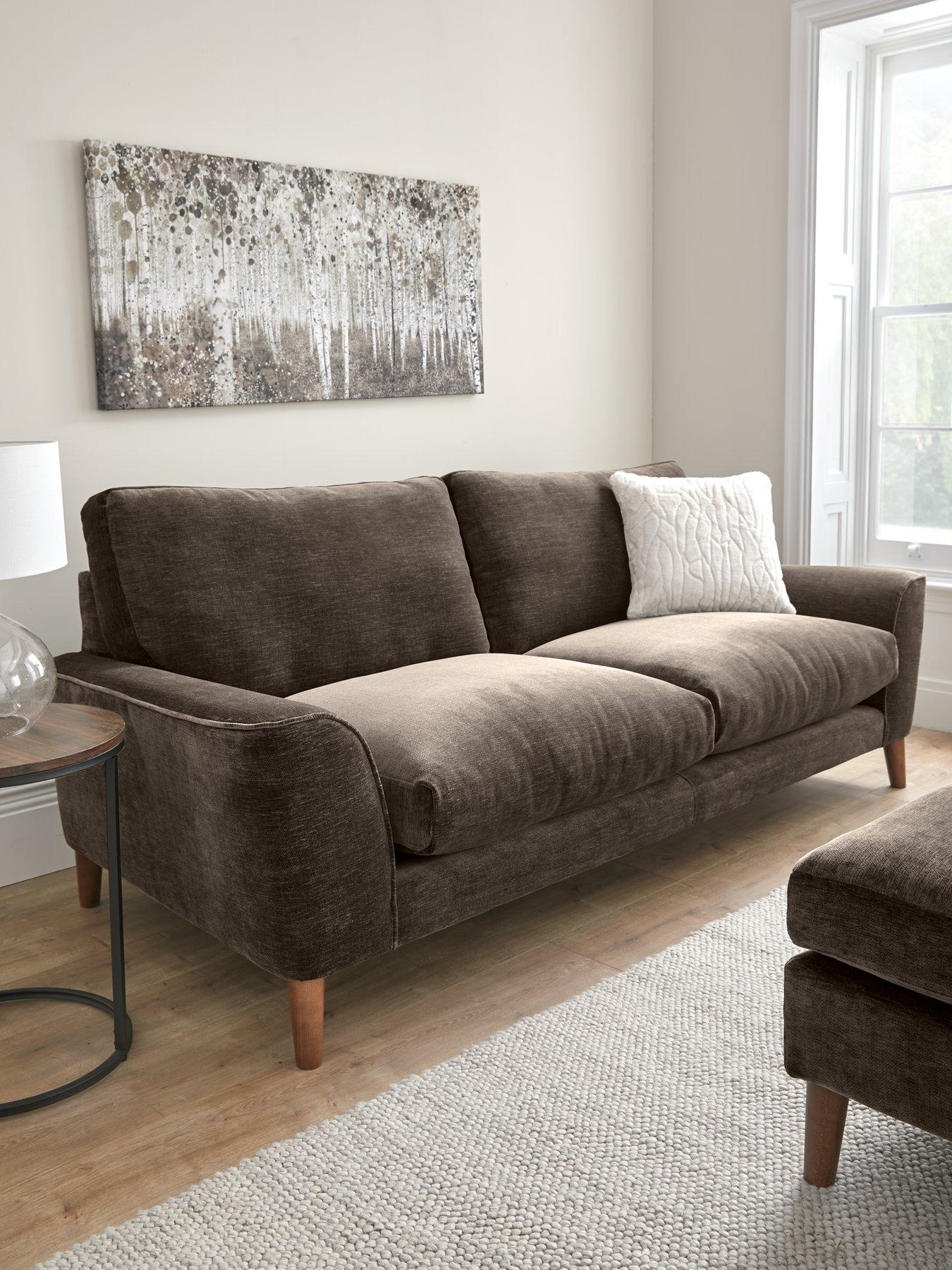 undefined Astrid Fabric 4 Seater Sofa
