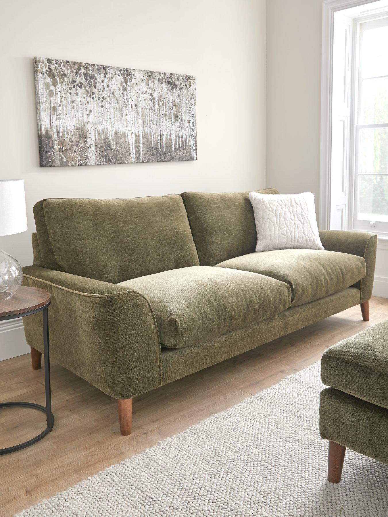undefined Astrid Fabric 4 Seater Sofa