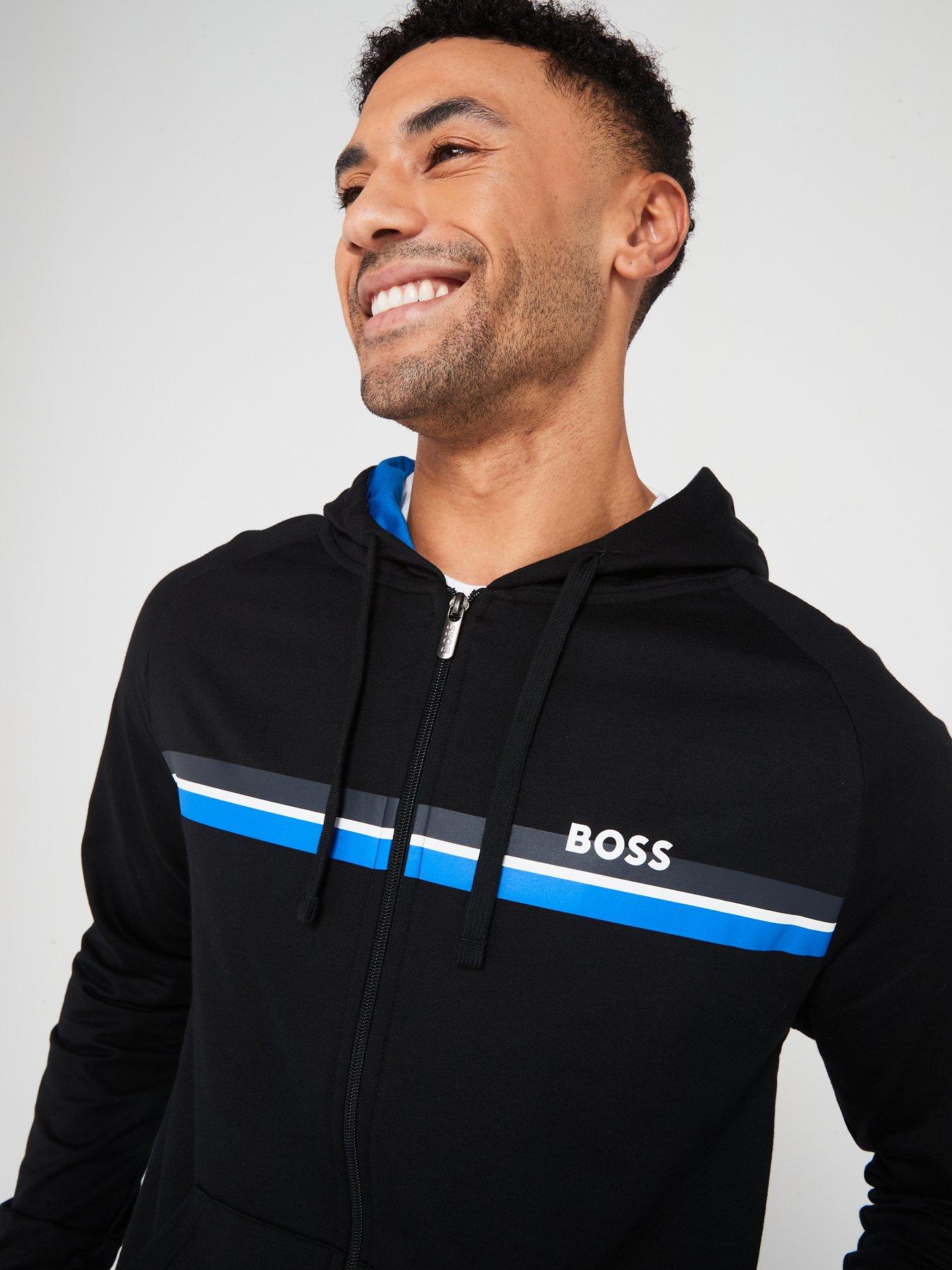 Boss bodywear authentic hooded sweatshirt hotsell