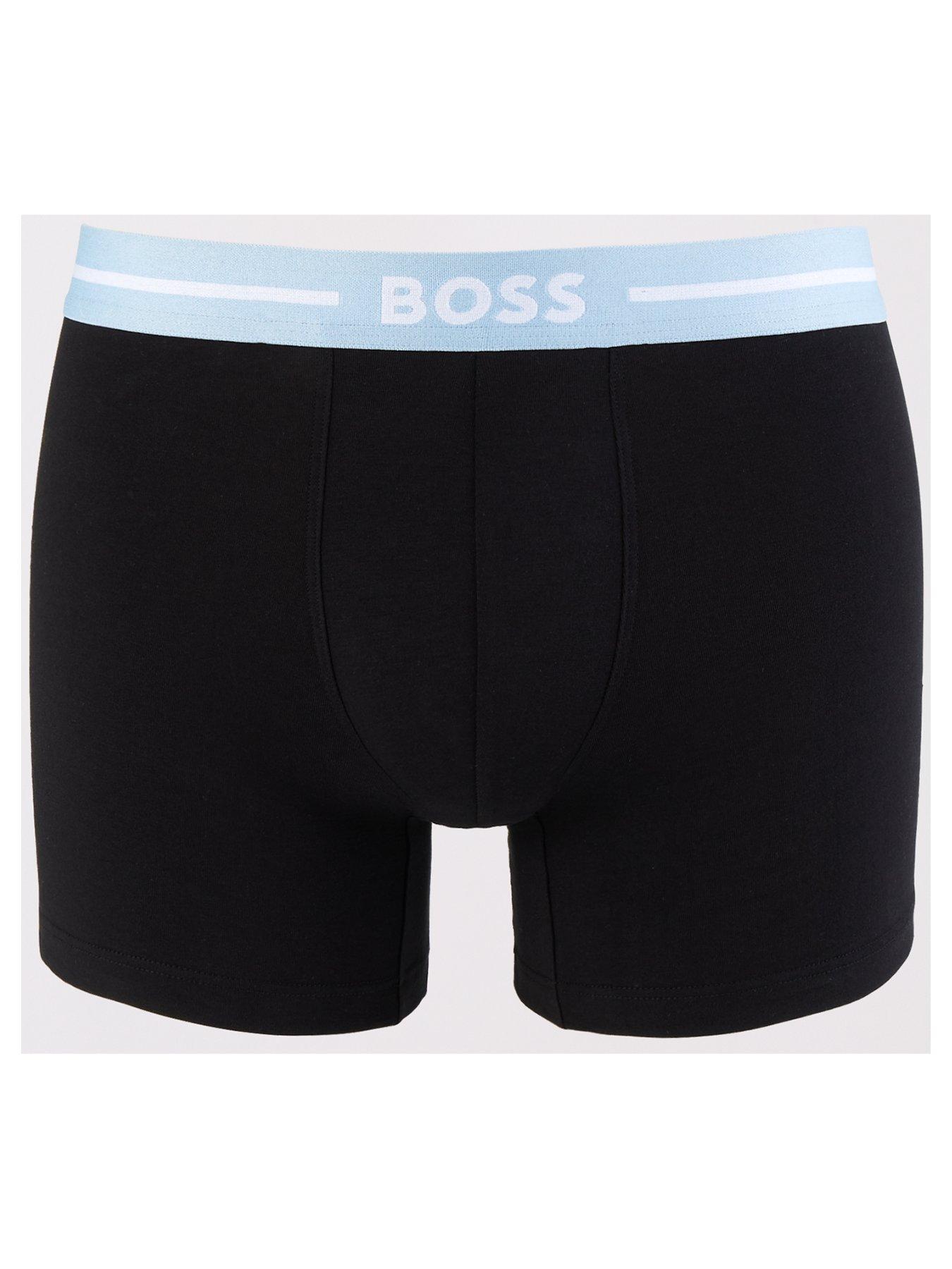 BOSS Bodywear 3 Pack Bold Boxer Briefs - Multi | Very.co.uk