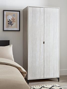 Product photograph of Very Home Wakefield 2 Door Wardrobe from very.co.uk