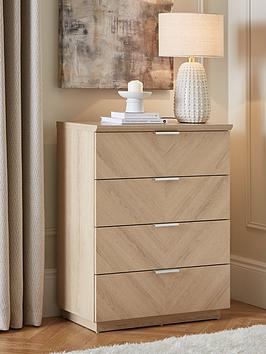 Product photograph of Very Home Kentford 4 Drawer Chest from very.co.uk