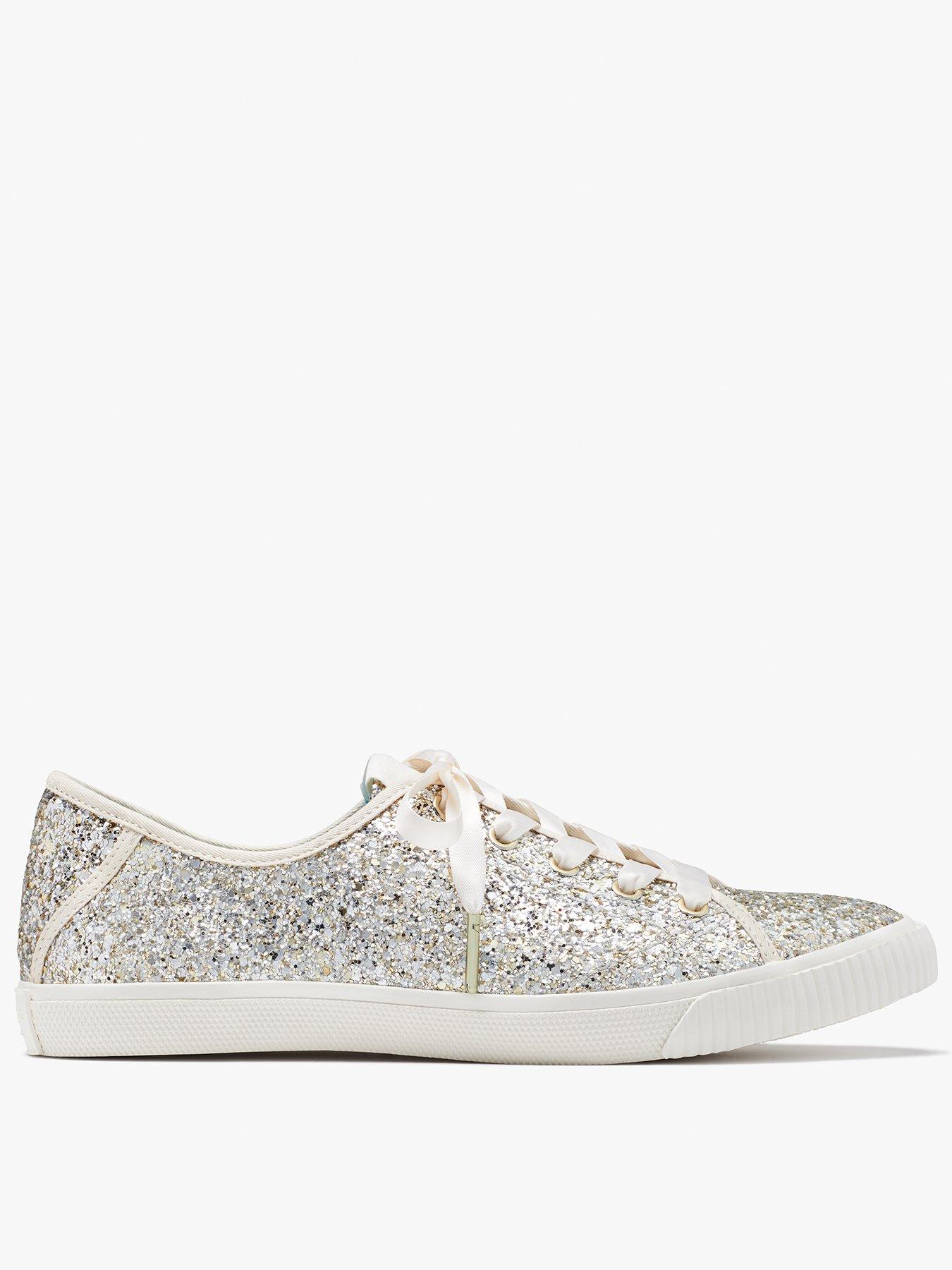 Silver hot sale designer trainers