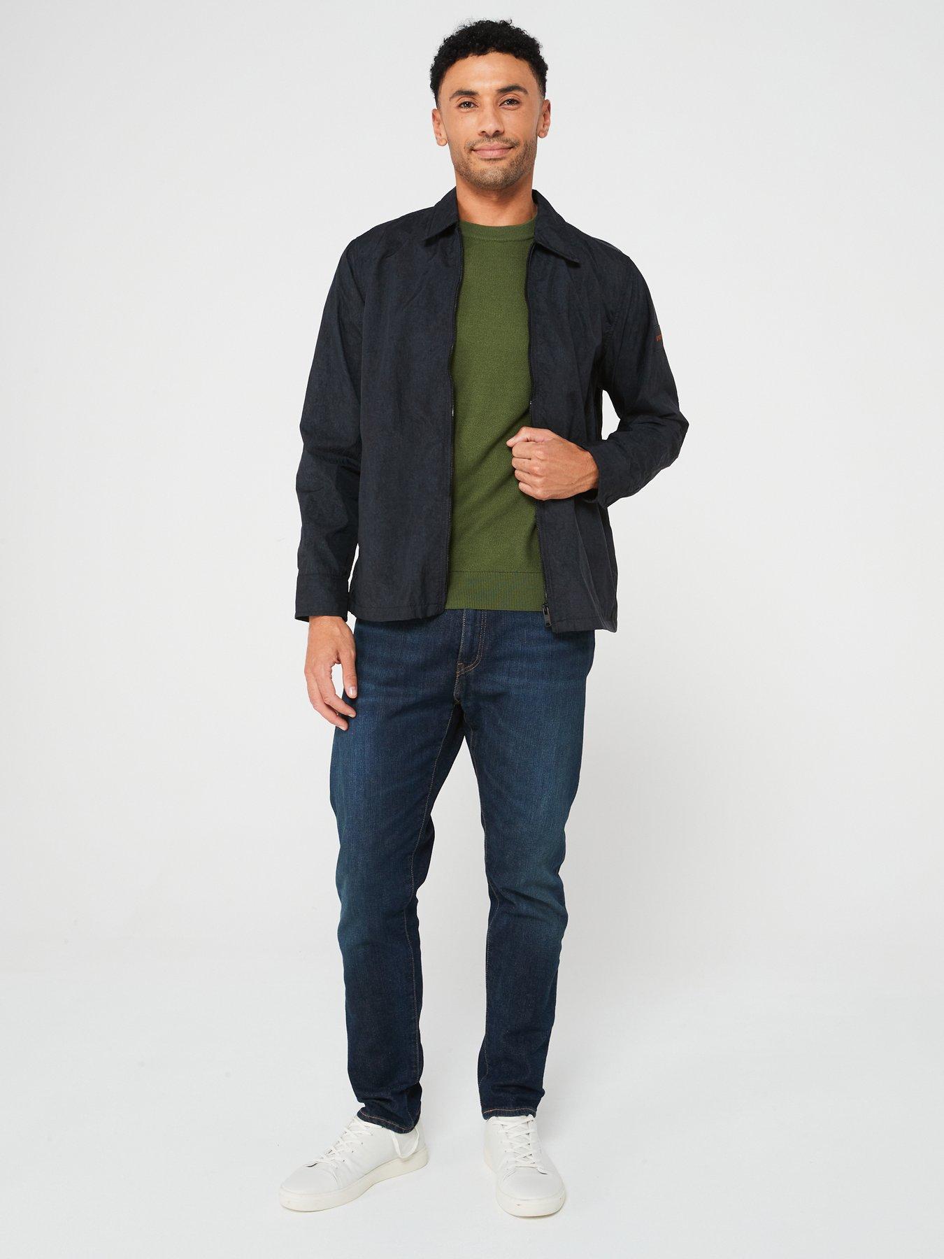 BOSS Lovvy Overshirt - Black | Very.co.uk