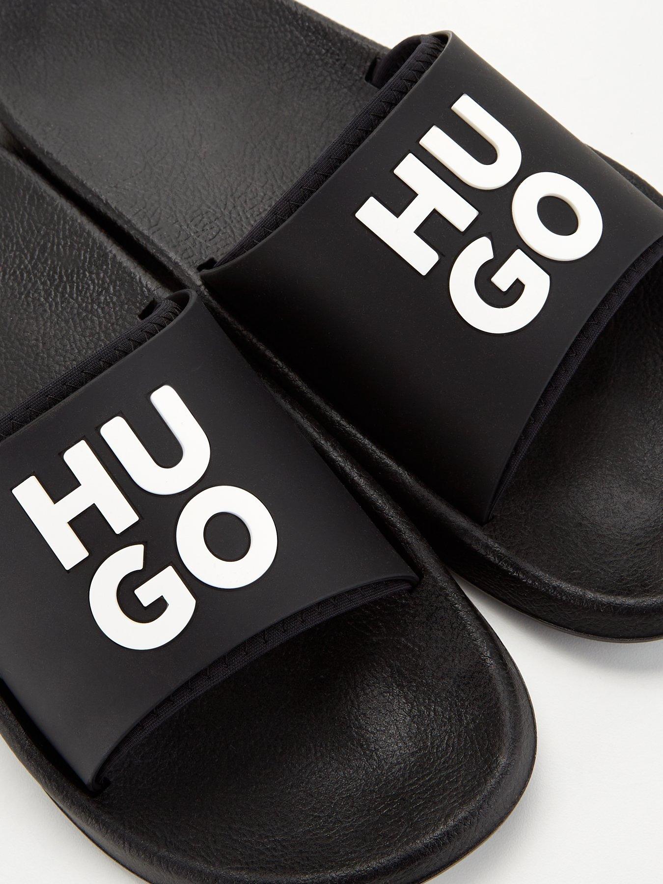 Hugo boss timeout slides best sale