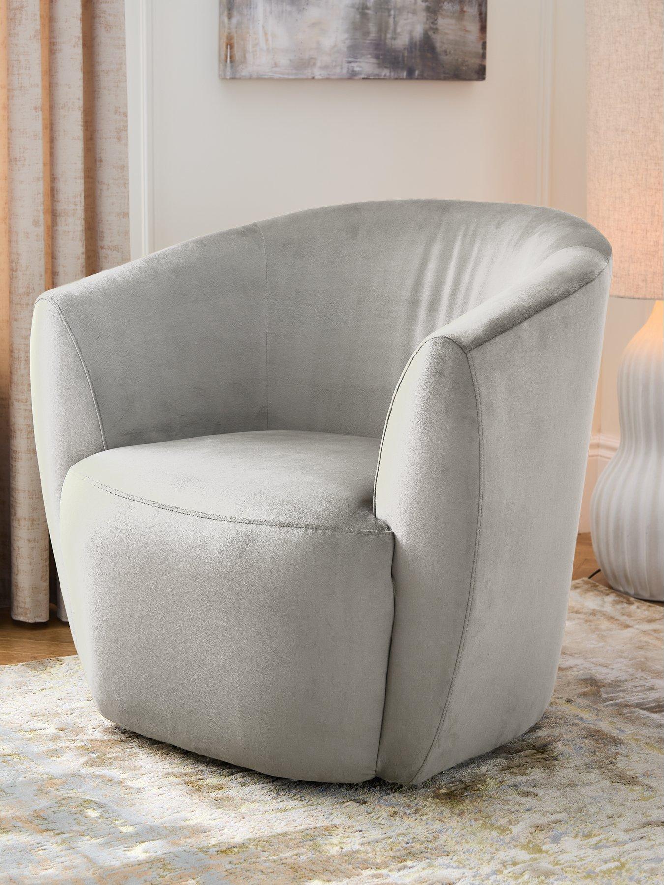 Very Home Maison Velvet Accent Chair - Made to order in the UK