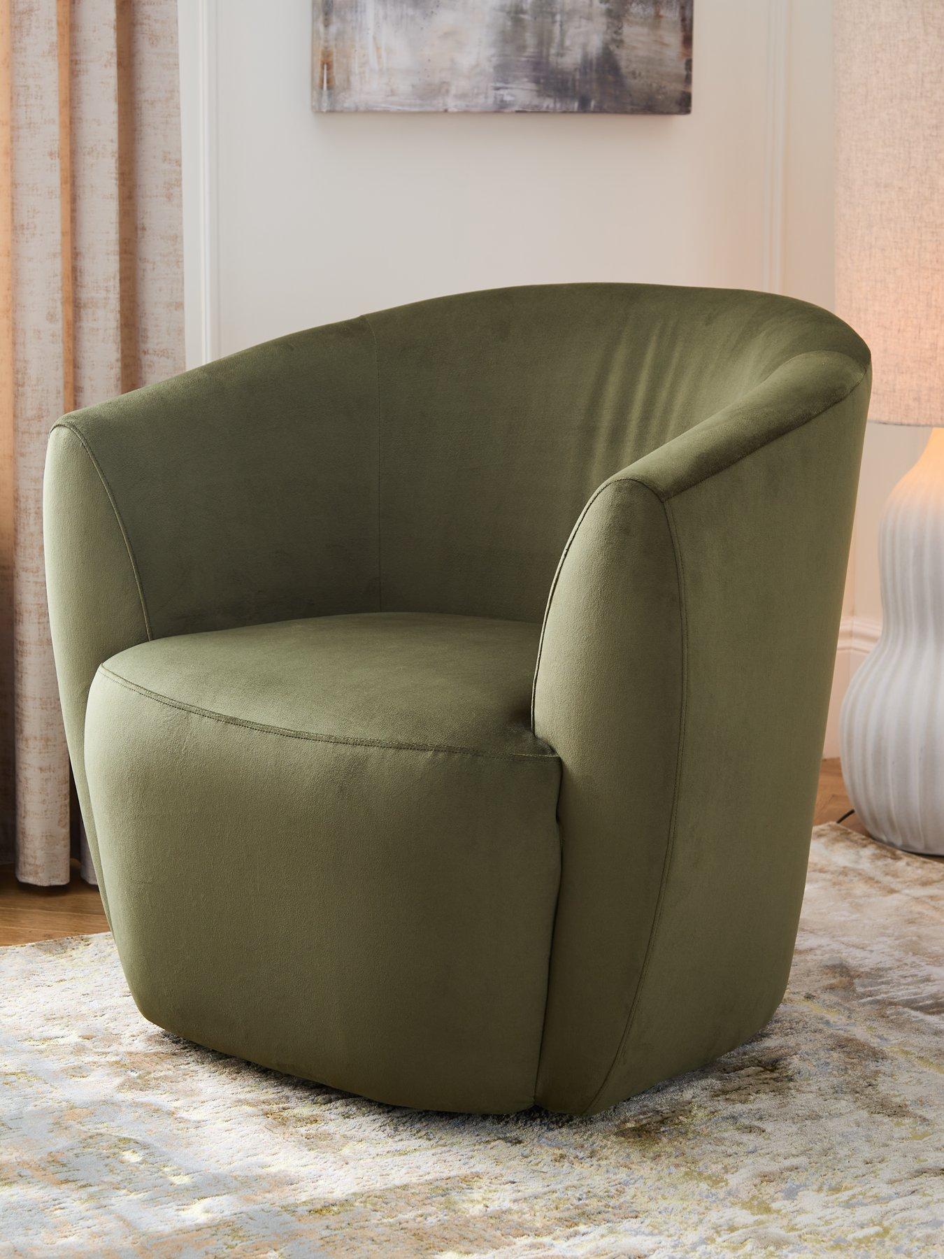 undefined Maison Velvet Accent Chair