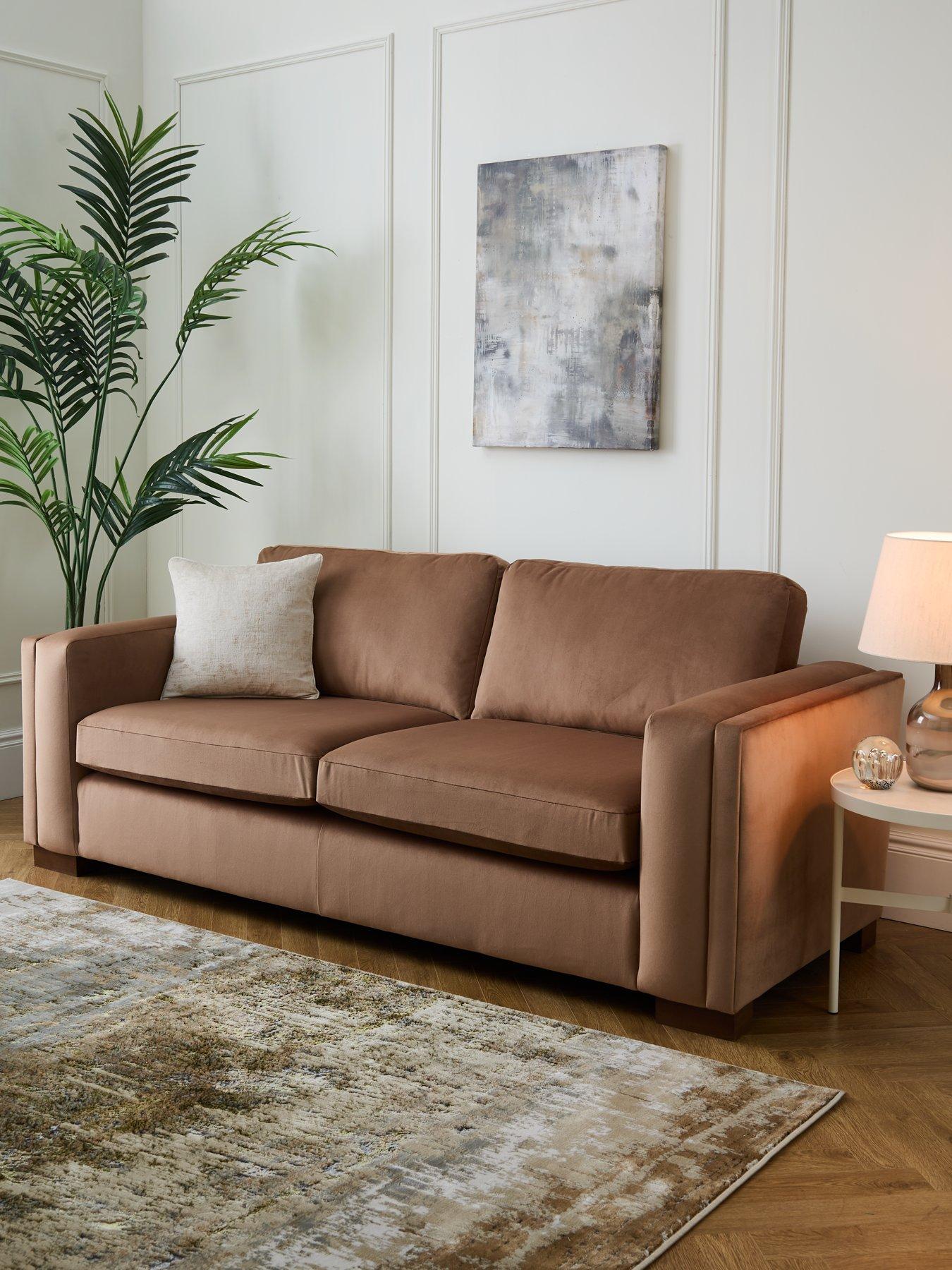 undefined Maison Velvet 2 Seater Sofa - Made to order in the UK