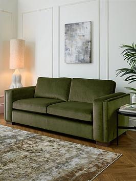 Product photograph of Very Home Maison Velvet 2 Seater Sofa from very.co.uk