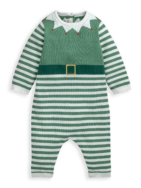 mamas-papas-unisex-baby-elf-knitted-christmas-romper-green