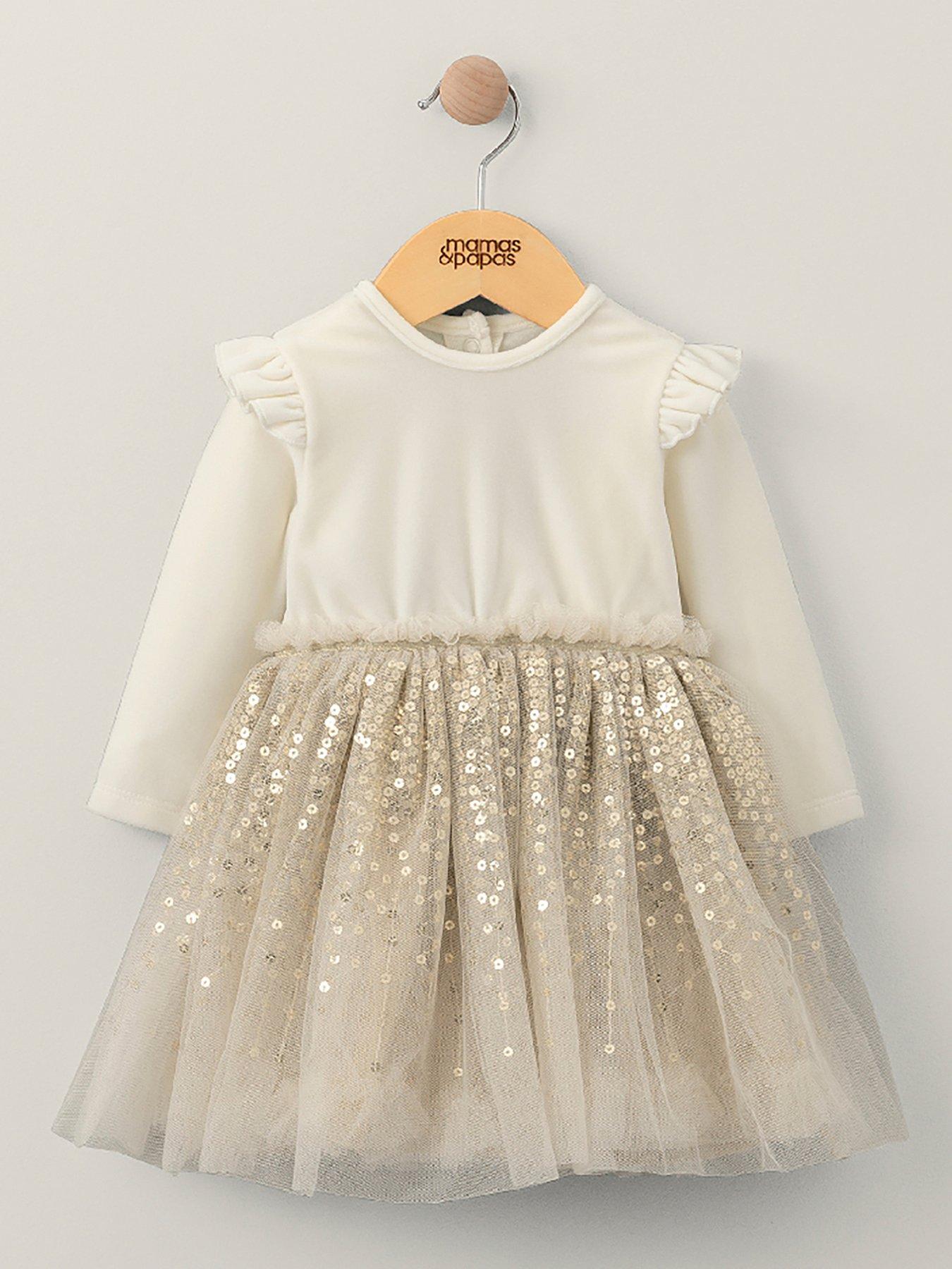 Baby gold dress on sale uk