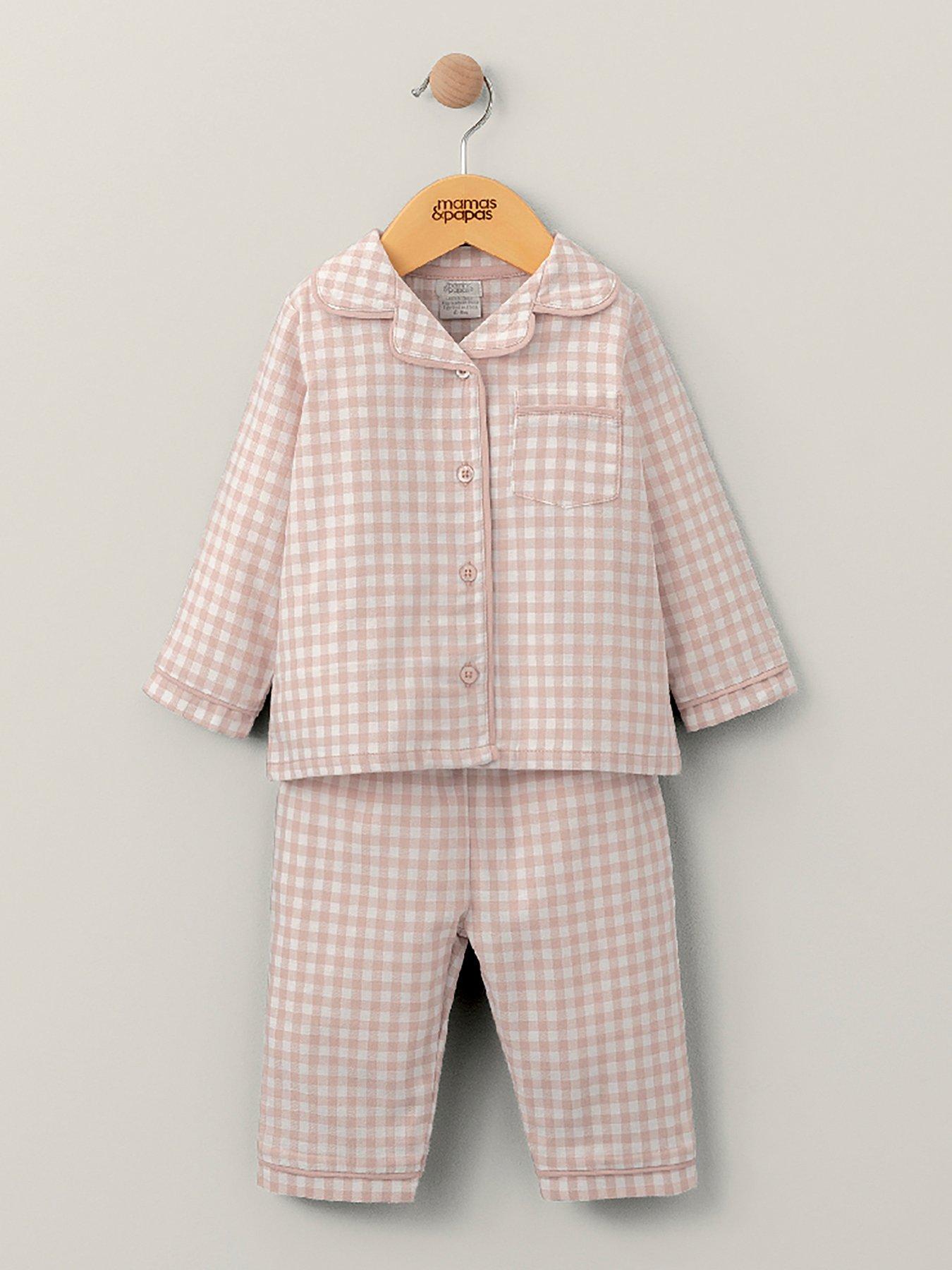 Checked discount pyjamas baby