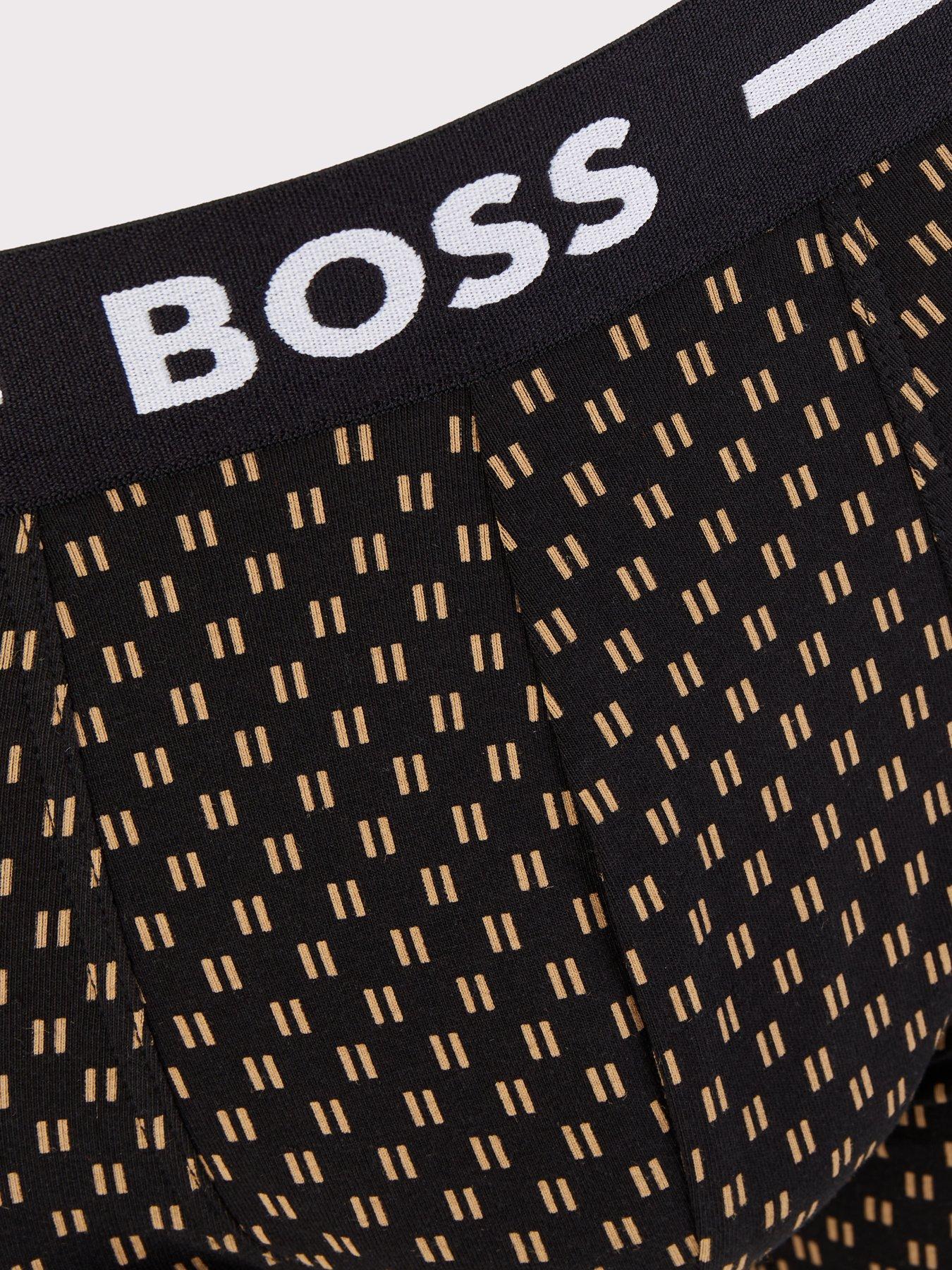 BOSS Bodywear 3 Pack Bold Design Boxer Briefs - Multi | Very.co.uk