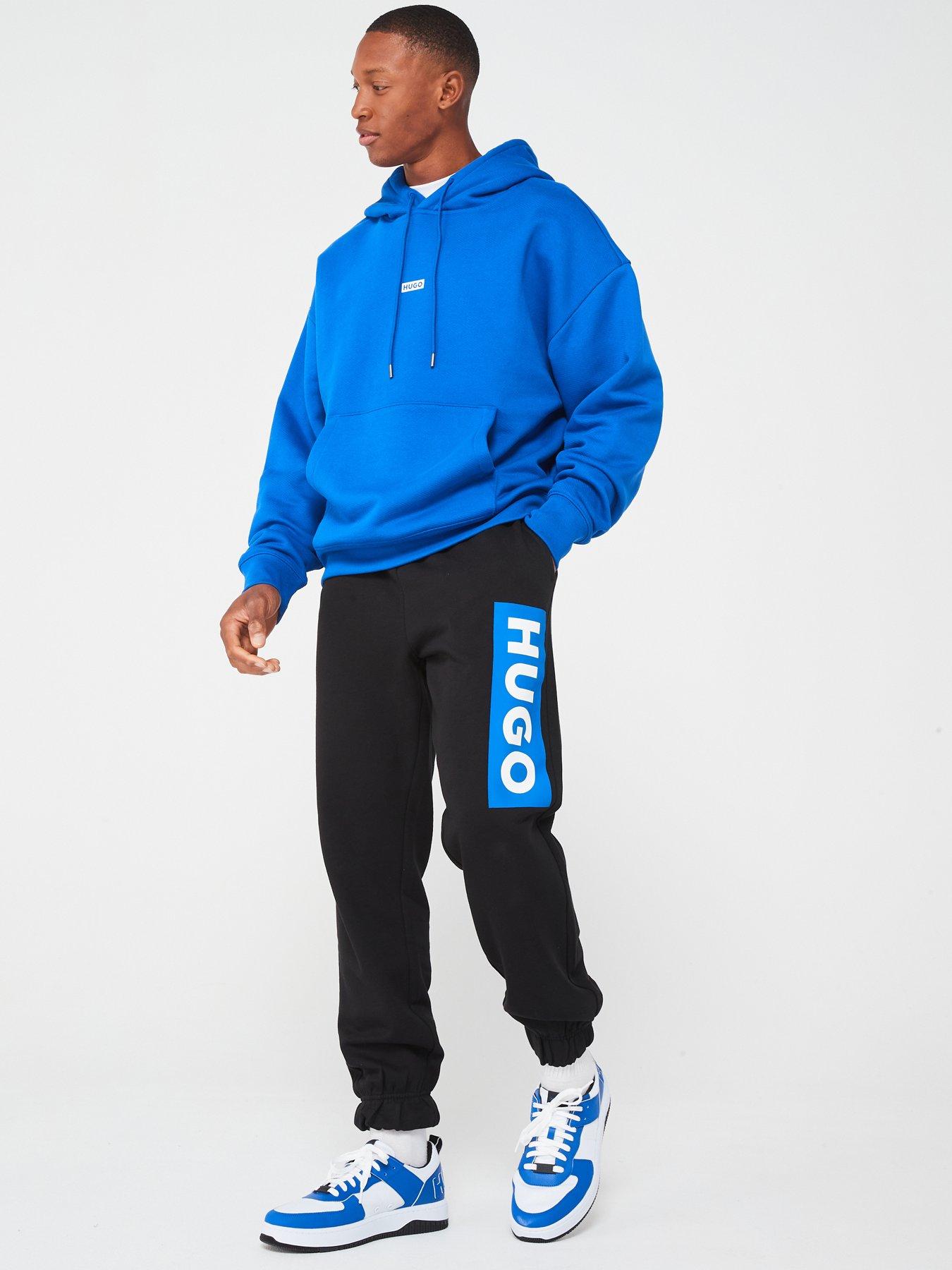 HUGO BLUE Nazardo Overhead Hoodie - Bright Blue | Very