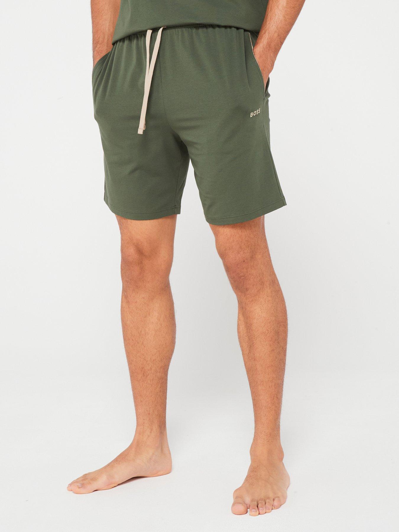 BOSS Bodywear Unique Stretch Cotton-Blend Jersey Shorts