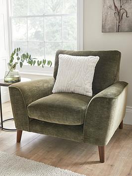 Product photograph of Very Home Astrid Fabric Armchair from very.co.uk