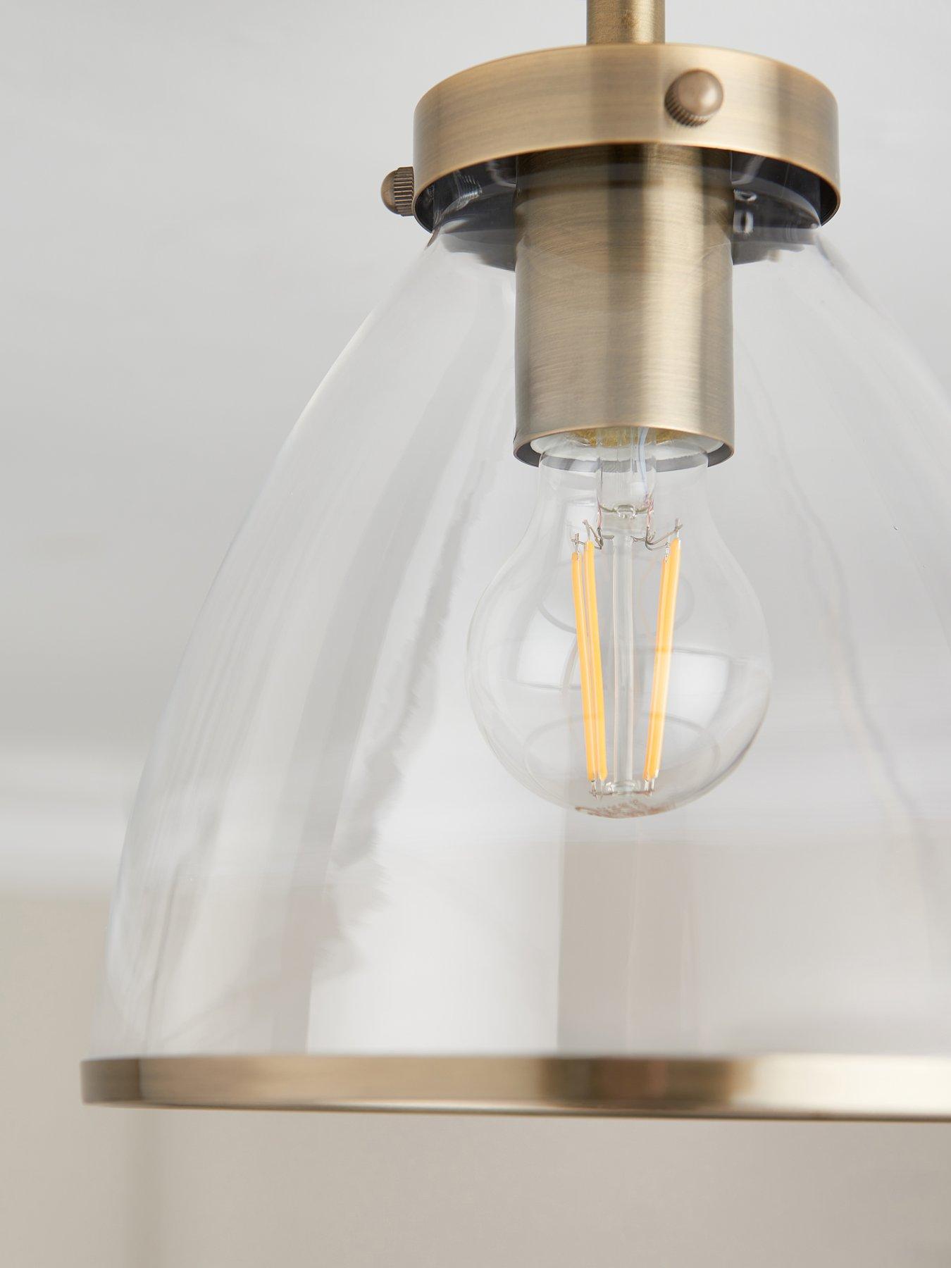 Image 4 of 5 of Very Home Jamey Flush Light Fitting