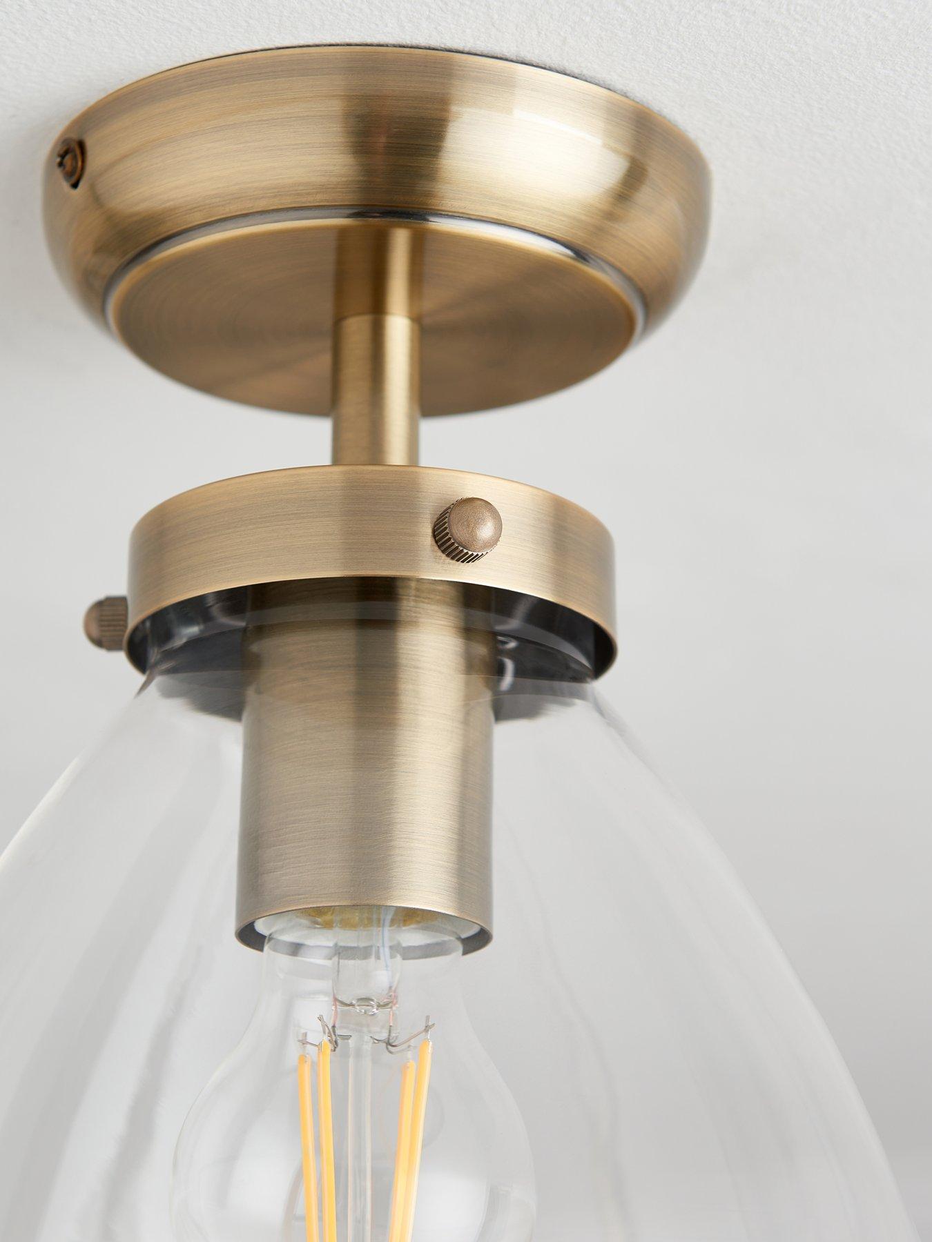 Image 5 of 5 of Very Home Jamey Flush Light Fitting