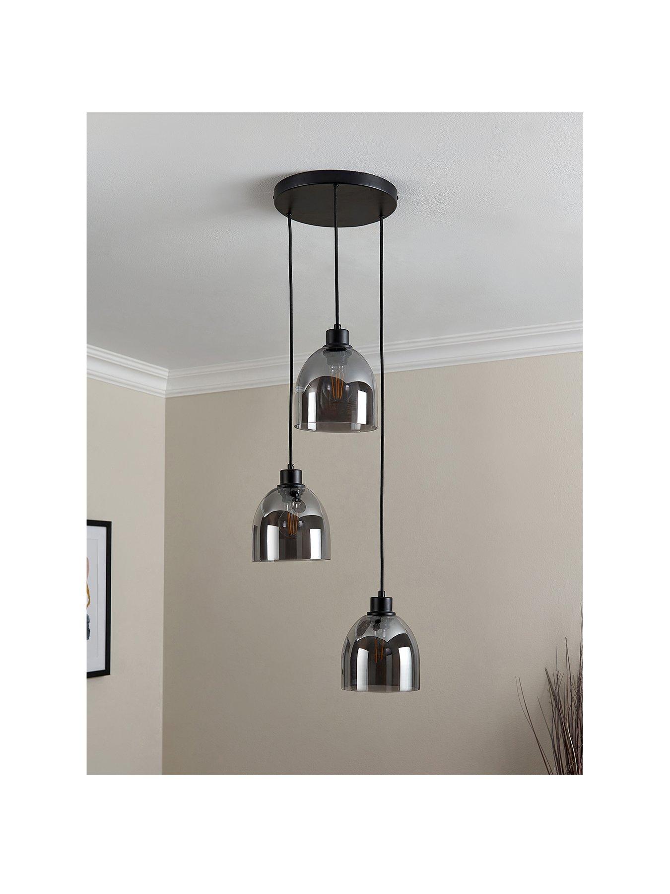 Beacon pendant outlet lights black