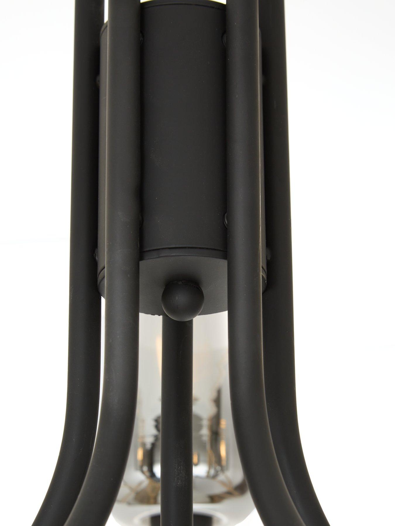 Image 7 of 7 of The Very Collection Stowe 5 Light Ceiling Pendant - Black