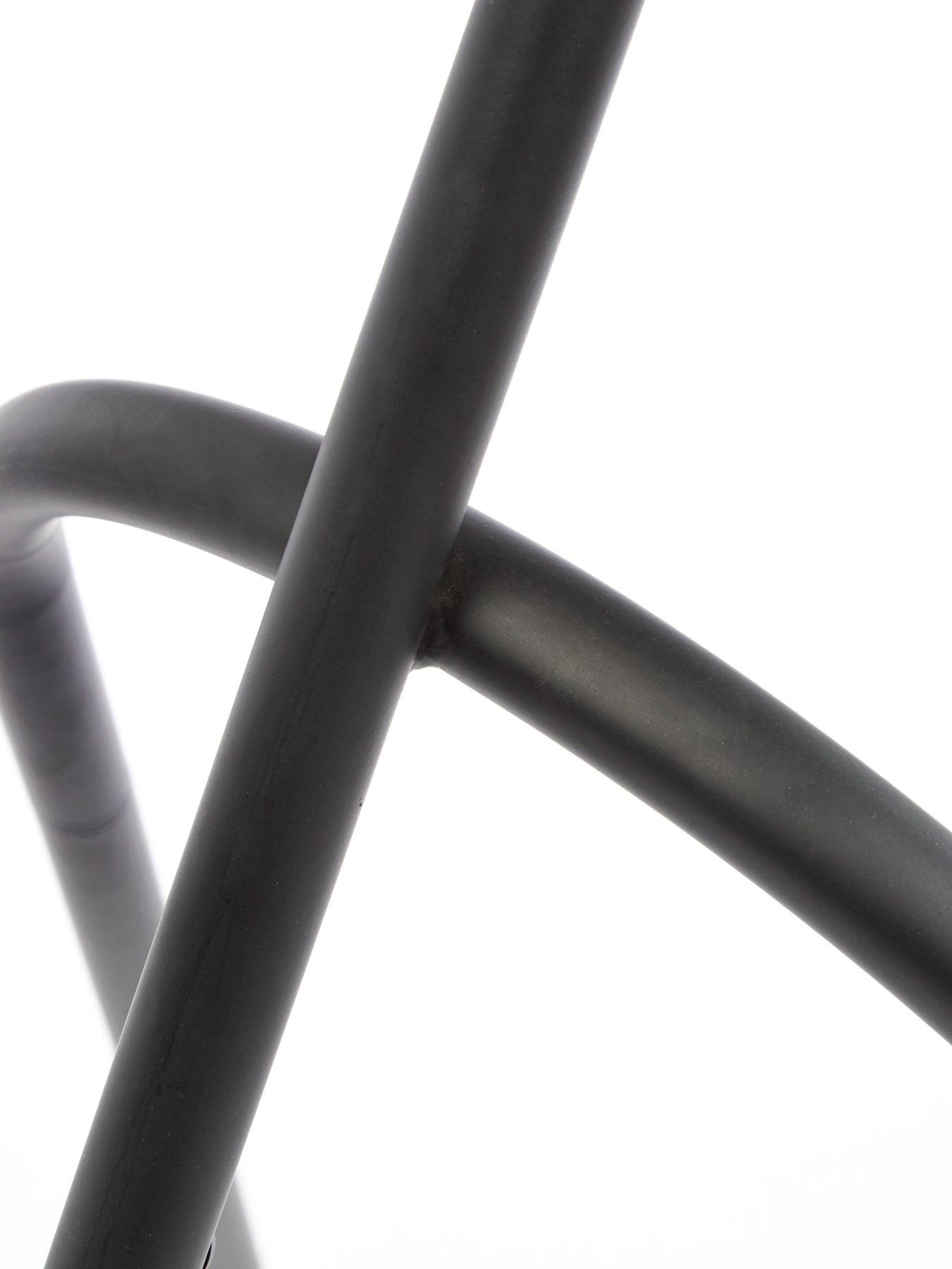 Image 5 of 6 of The Very Collection Arched Floor Lamp with Rattan Shade