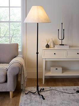 Product photograph of Very Home Farmhouse Floor Lamp from very.co.uk