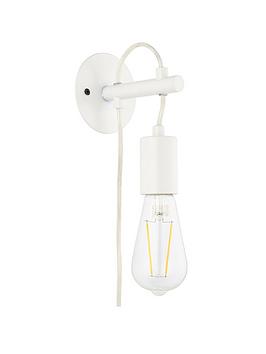 Product photograph of Very Home Monte Wall Light from very.co.uk