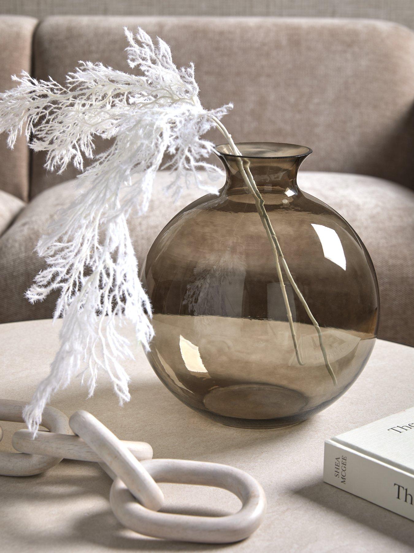 Product photograph of Michelle Keegan Home Paulo Vase from very.co.uk