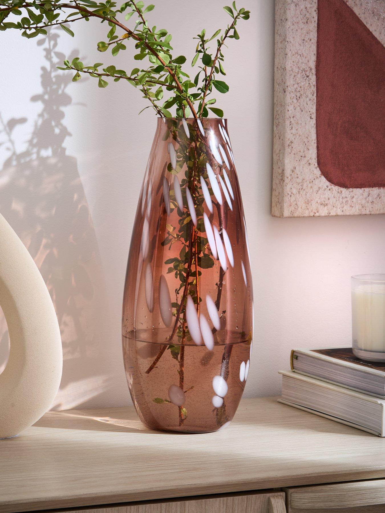 Product photograph of Very Home Large Confetti Spot Vase from very.co.uk