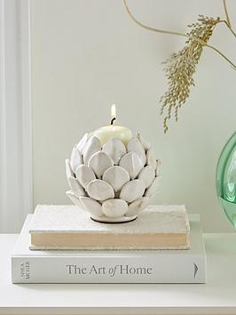 Product photograph of Very Home Artichoke Candle Holder from very.co.uk