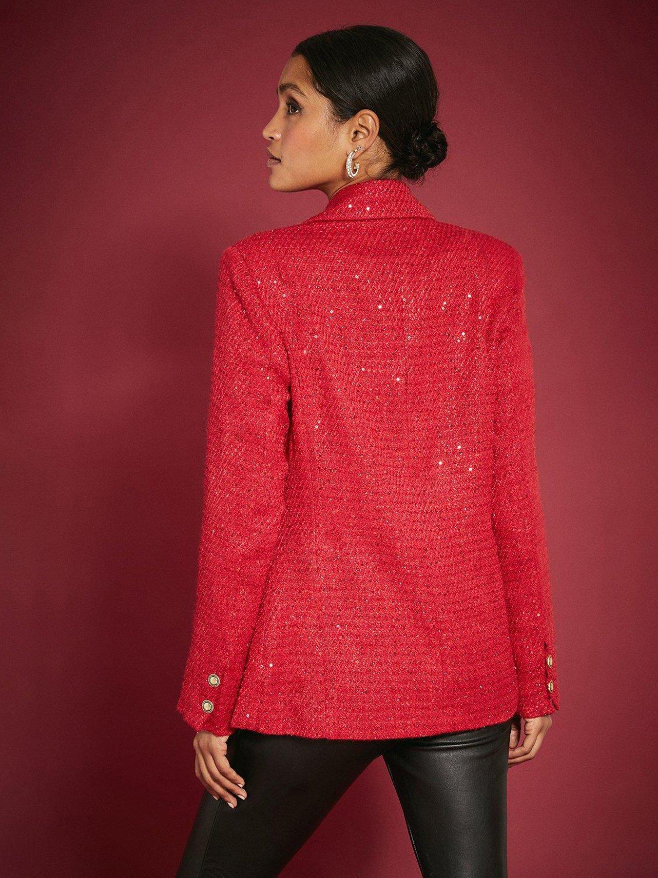 Dorothy perkins boucle jacket hotsell