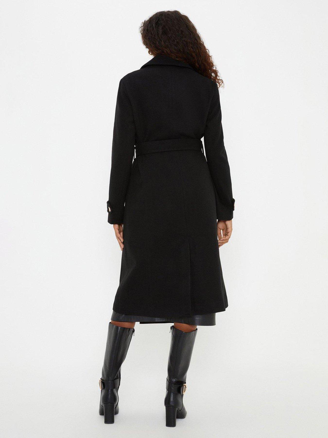 Dorothy perkins belted on sale coat