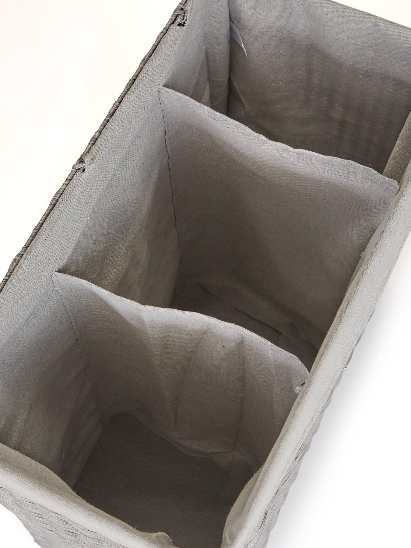 Image 6 of 7 of The Very Collection Rattan Laundry Sorter