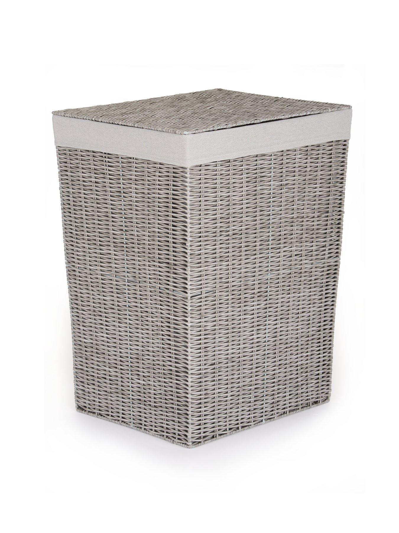 Image 3 of 7 of Very Home Rattan Laundry Hamper