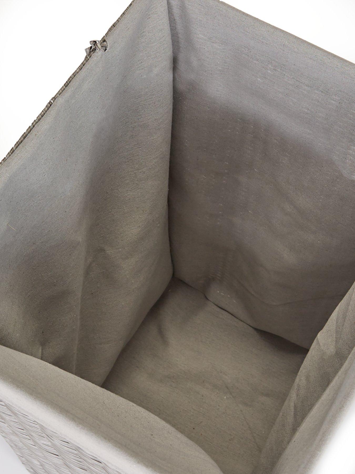 Image 6 of 7 of Very Home Rattan Laundry Hamper