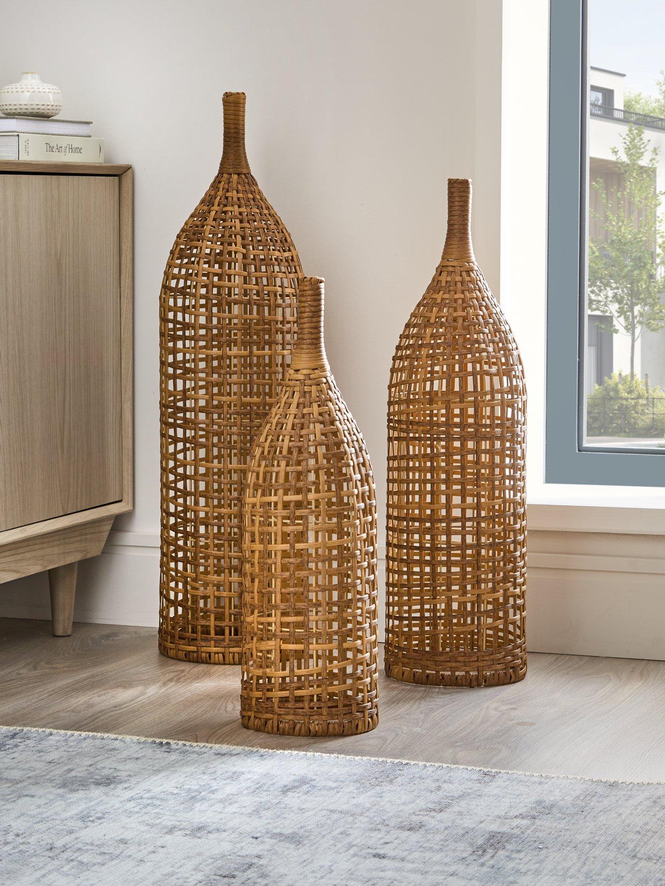 Very Home Set Of 3 Nesting Vases