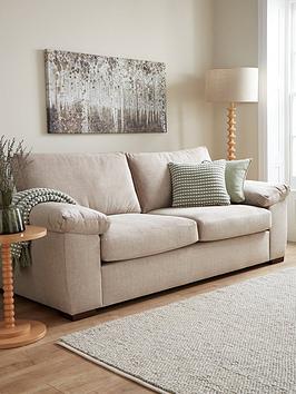 Product photograph of Very Home Eliza Fabric 3 Seater Sofa - Fsc Reg Certified from very.co.uk