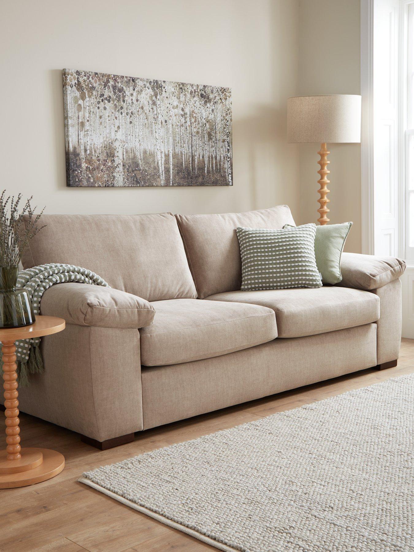 Image 1 of 7 of The Very Collection Eliza Fabric 3 Seater Sofa&nbsp;- FSC&reg; Certified