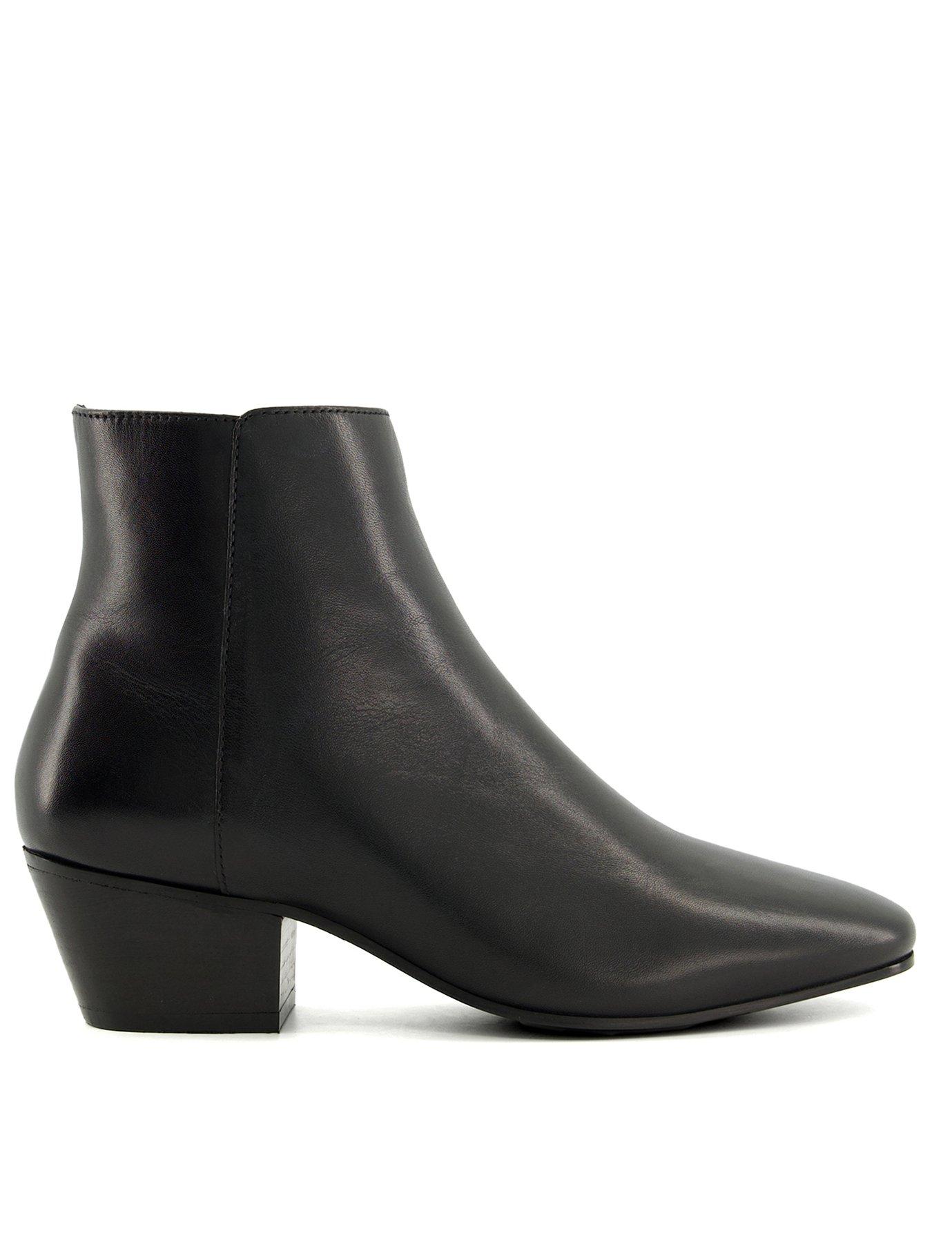 Dune black clearance ankle boots sale