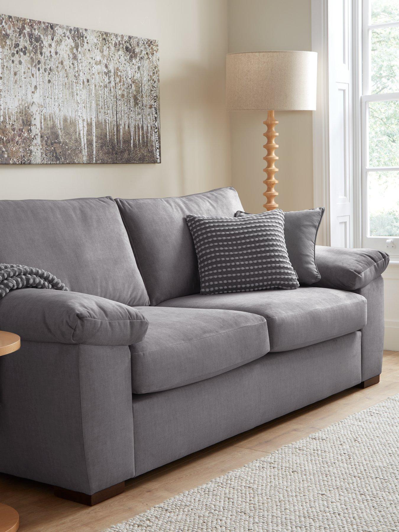 Rosaleen grey online fabric sofa