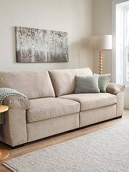 Product photograph of Very Home Eliza Fabric 4 Seater Sofa - Fsc Reg Certified from very.co.uk