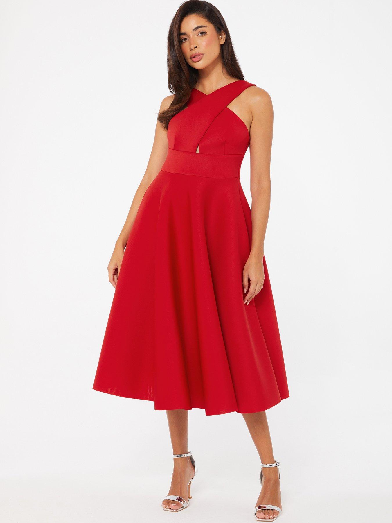 Plain skater hotsell dress uk