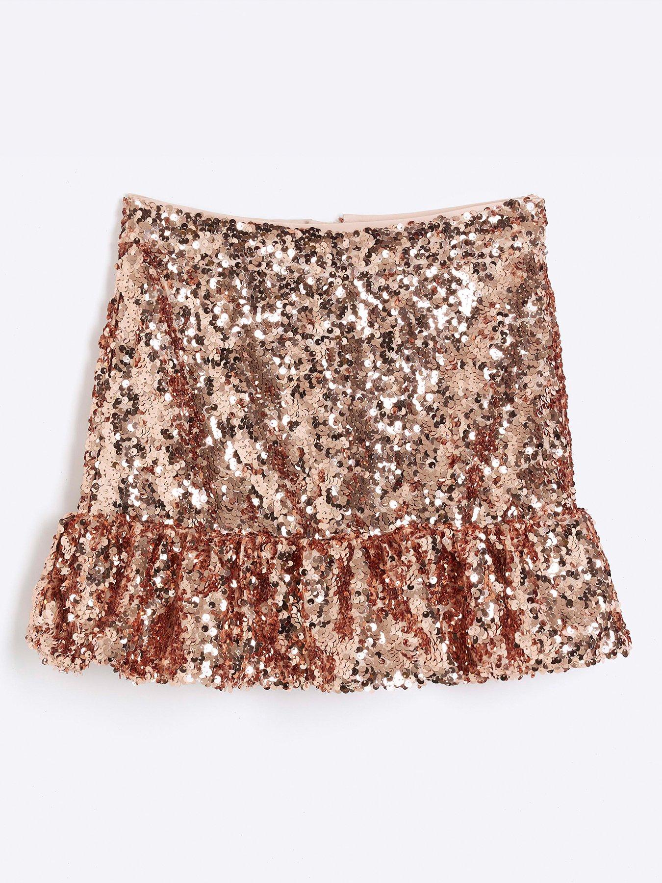 Glitter skirt outlet river island