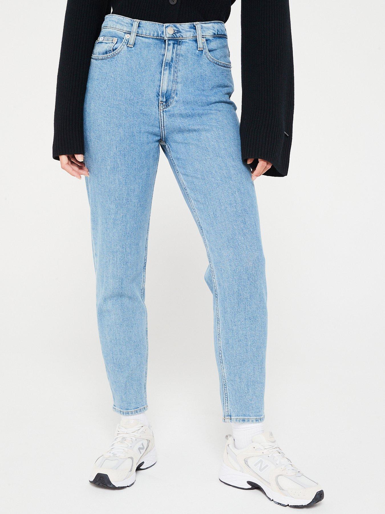 Image 1 of 4 of Calvin Klein Jeans Mom - Blue