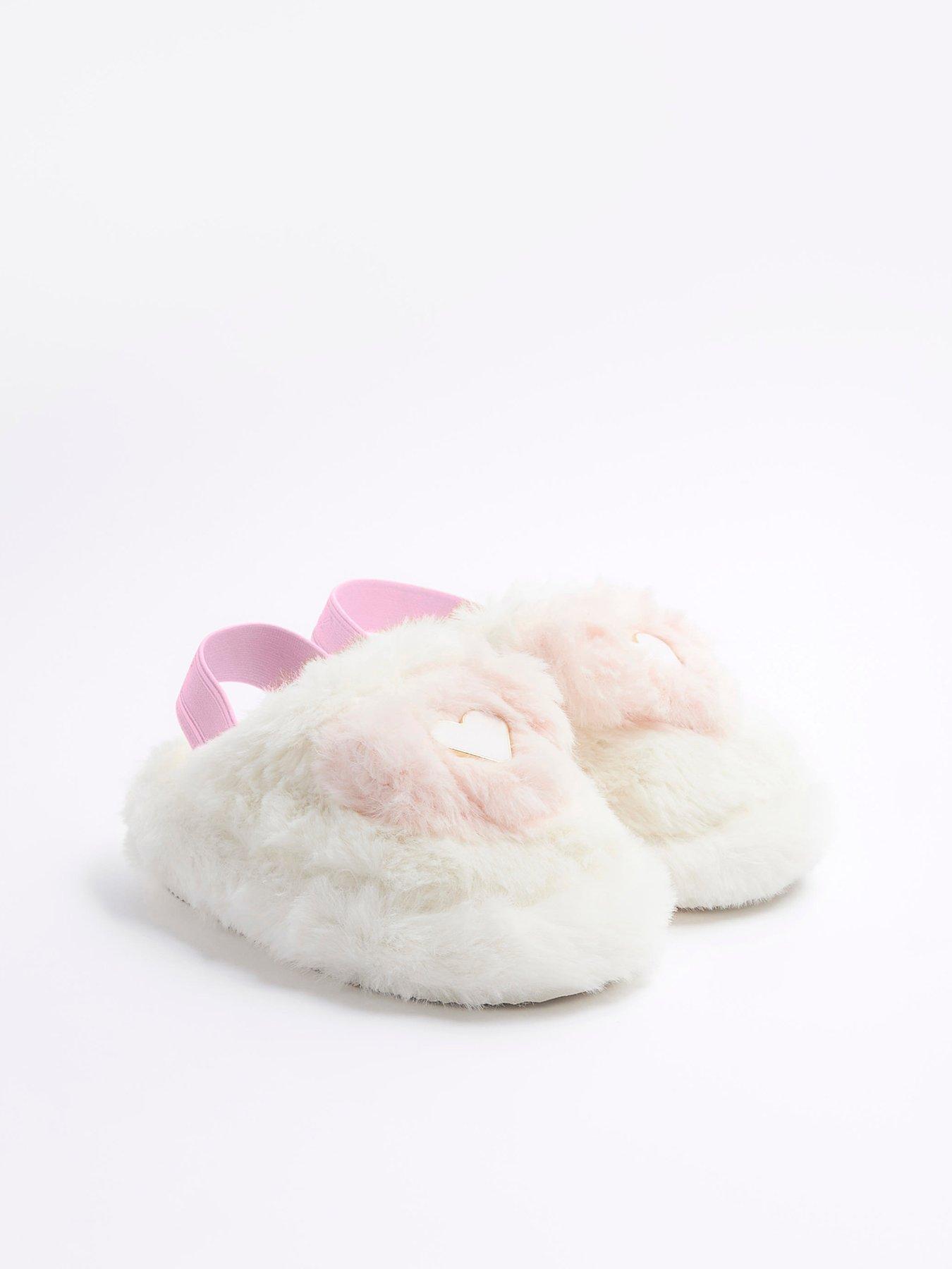 Girls river island online slippers