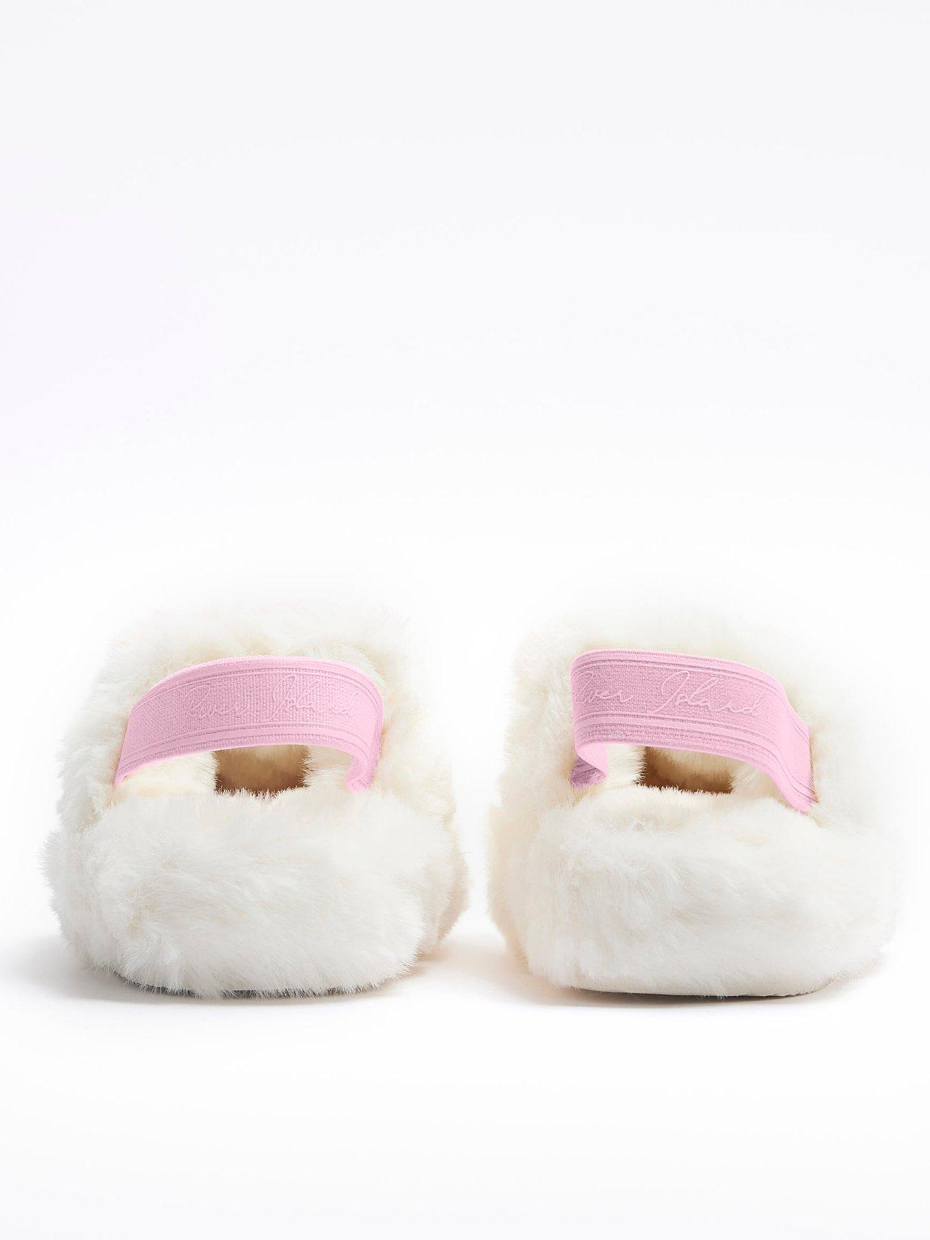 River island 2024 girls slippers