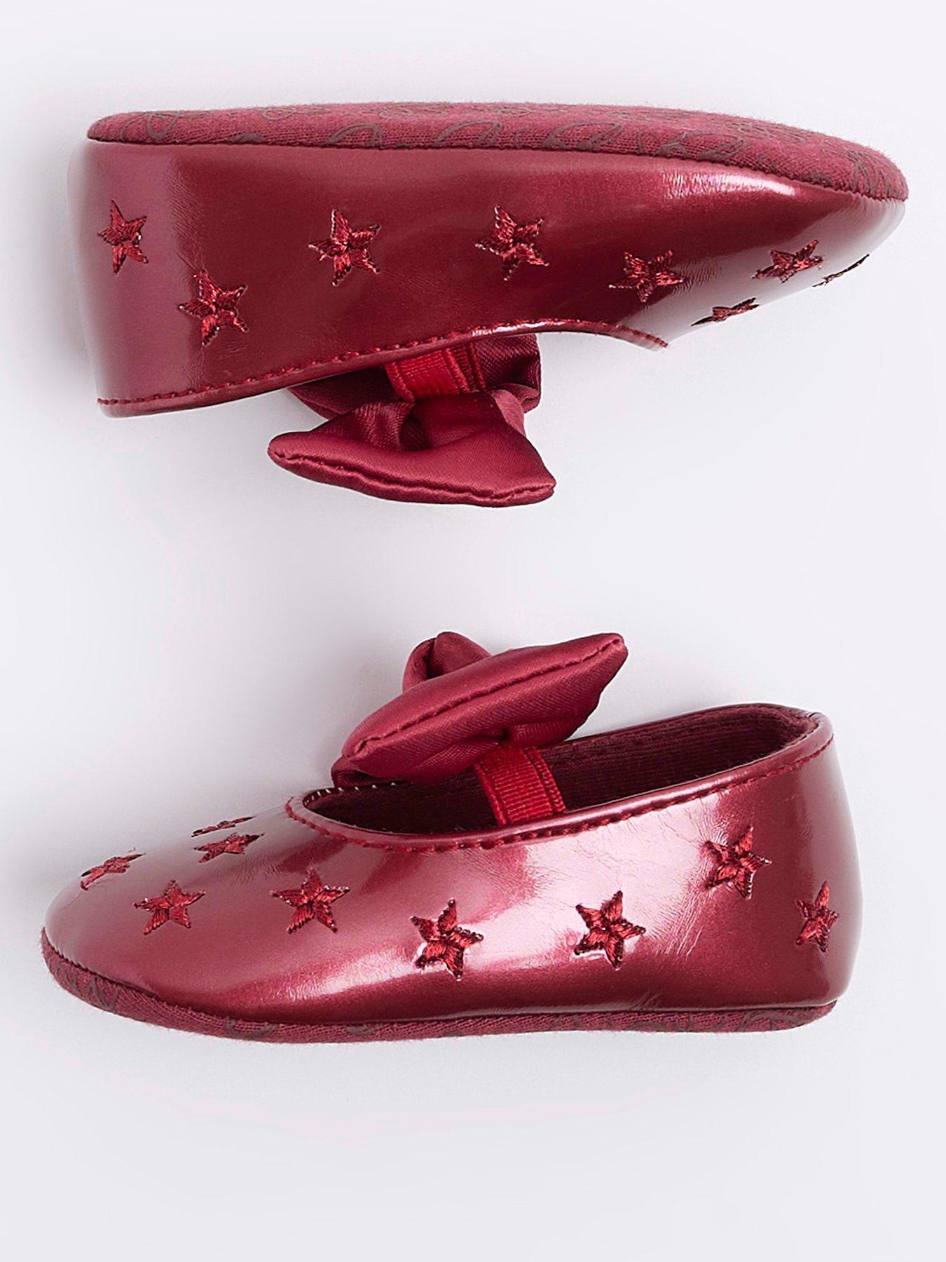 river-island-baby-baby-girls-patent-bow-ballet-shoes-red