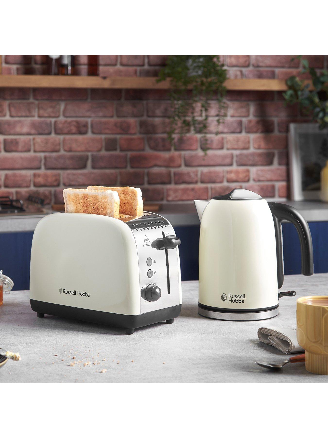 Russell hobbs 4 slice toaster clearance cream