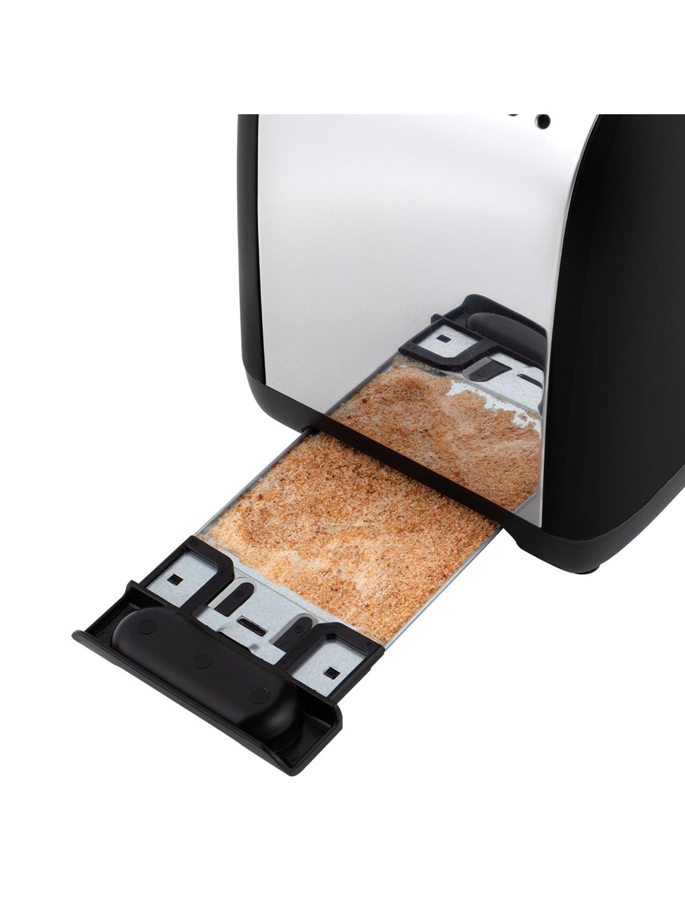 Image 5 of 6 of Russell Hobbs Stainless Steel 2-Slice Toaster -&nbsp;Black