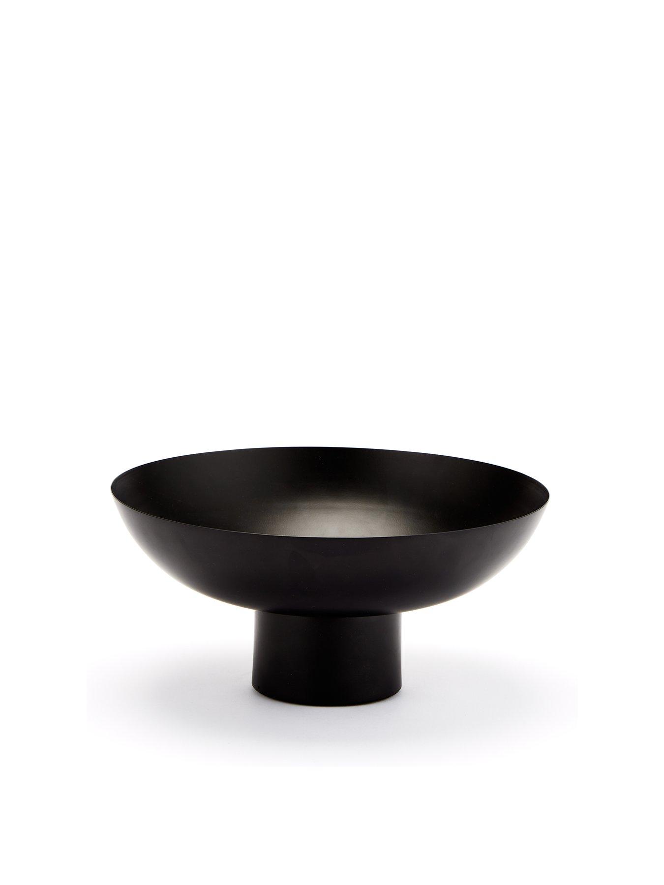 Image 2 of 6 of Very Home Metal Spun Pedestal Bowl